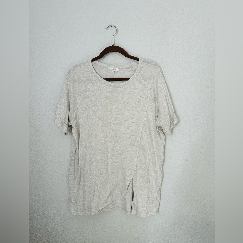 Aemi & Co Oversized Cutout Tee